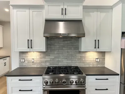 Brick Pattern Backsplash 2