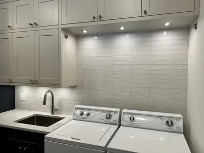 Horizontal Stacked Modeled Backsplash 2