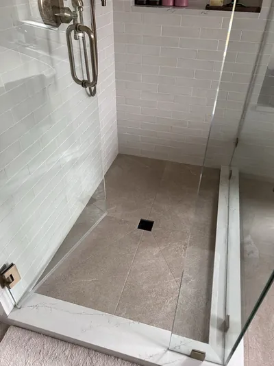 Kira's Custom Shower (Mitred) 2