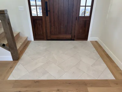 Herringbone Entrance Tile