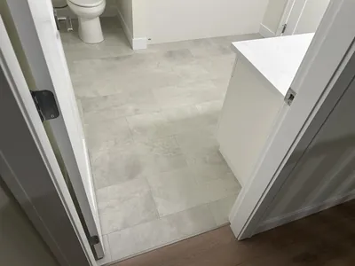 Large Format Floor Tile Installation 1